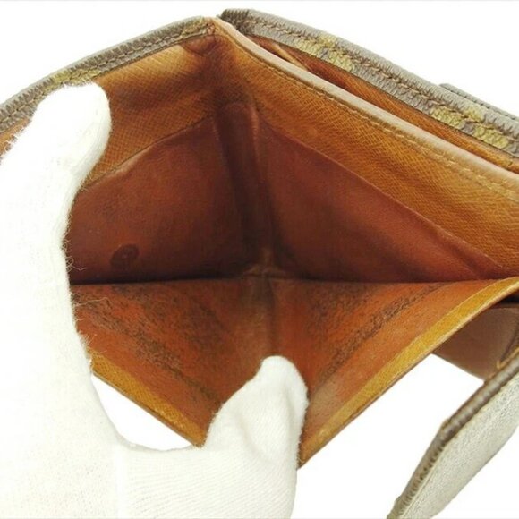 LOUIS VUITTON Bi -fold Wallet w Hook USED - Picture 7 of 10